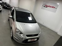USED 2012 12 FORD S-MAX 2.0 TITANIUM TDCI 5d 138 BHP * PRIVACY * CLIMATE *  7 SEATS * LEATHER * NAVIGATION * PARKING SENSORS * 18 INCH ALLOY WHEELS *
