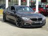 USED 2016 16 BMW 4 SERIES 3.0 440I M SPORT 2d 322 BHP Finished in SMOKED TOPAZ MET with contrasting EBONY ELECTRIC MEMORY HEATED LEATHER SEATS. This very quick  Performance 4 Series offers a great mix of blistering performance, practicality, comfort and techy features than almost any other coupes on the market today. Features include Sat Nav, Performance Pack, DAB radio, 20" Alloys, B/Tooth, Heated Leather, Parking Sensors and much more. Dealer serviced at 4937 miles, 22431 miles, 35433 miles, receipt dated 21/3/21, and at 52750 miles.