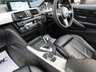 USED 2016 16 BMW 4 SERIES 3.0 440I M SPORT 2d 322 BHP Finished in SMOKED TOPAZ MET with contrasting EBONY ELECTRIC MEMORY HEATED LEATHER SEATS. This very quick  Performance 4 Series offers a great mix of blistering performance, practicality, comfort and techy features than almost any other coupes on the market today. Features include Sat Nav, Performance Pack, DAB radio, 20" Alloys, B/Tooth, Heated Leather, Parking Sensors and much more. Dealer serviced at 4937 miles, 22431 miles, 35433 miles, receipt dated 21/3/21, and at 52750 miles.