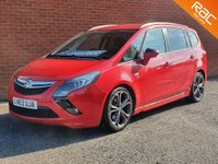 USED 2013 63 VAUXHALL ZAFIRA TOURER 2.0 SRI CDTI VXR EXTERIOR PACK 5d 162 BHP 
