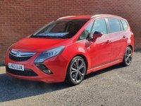 USED 2013 63 VAUXHALL ZAFIRA TOURER 2.0 SRI CDTI VXR EXTERIOR PACK 5d 162 BHP 
