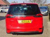 USED 2013 63 VAUXHALL ZAFIRA TOURER 2.0 SRI CDTI VXR EXTERIOR PACK 5d 162 BHP 
