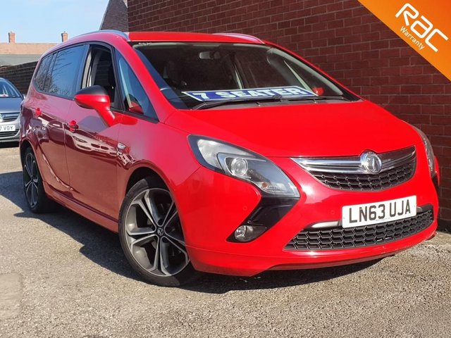 2013 63 Vauxhall Zafira Tourer 2.0 SRI CDTI VXR EXTERIOR PACK 5d 162 BHP