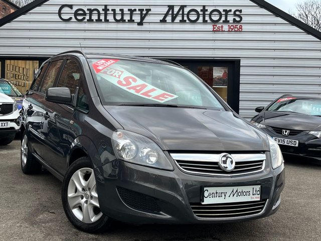 2013 63 Vauxhall Zafira 1.8 16v Exclusiv 5dr - PARKING SENSORS