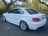 USED 2011 61 BMW 1 SERIES 2.0 123D M SPORT 2d 202 BHP Coral red Leather / Twin turbo diesel