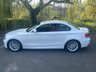 USED 2011 61 BMW 1 SERIES 2.0 123D M SPORT 2d 202 BHP Coral red Leather / Twin turbo diesel