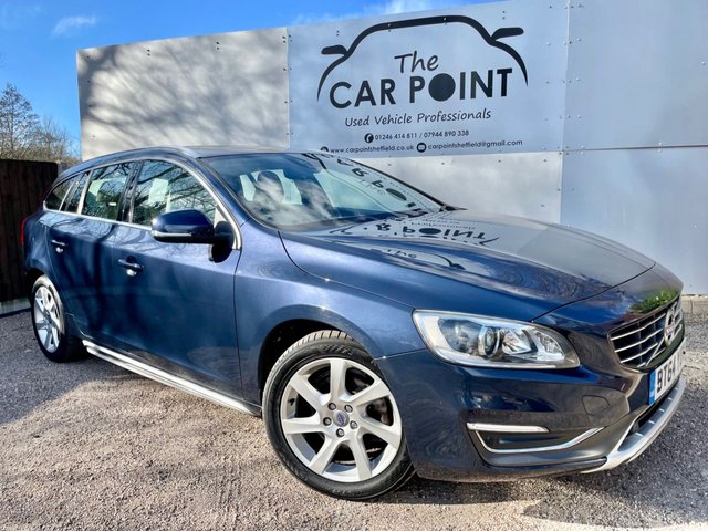 2014 64 Volvo V60 2.0 D4 SE LUX NAV 5d AUTO 178 BHP
