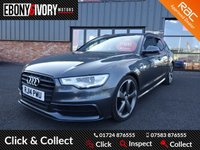 USED 2014 14 AUDI A6 2.0 AVANT TDI ULTRA BLACK EDITION 5d 188 BHP FANTASTIC EXAMPLE+MASSIVE FACTORY SPECIFICATION+JUST HAD MAJOR SERVICE