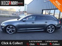 USED 2014 14 AUDI A6 2.0 AVANT TDI ULTRA BLACK EDITION 5d 188 BHP FANTASTIC EXAMPLE+MASSIVE FACTORY SPECIFICATION+JUST HAD MAJOR SERVICE