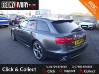 USED 2014 14 AUDI A6 2.0 AVANT TDI ULTRA BLACK EDITION 5d 188 BHP FANTASTIC EXAMPLE+MASSIVE FACTORY SPECIFICATION+JUST HAD MAJOR SERVICE