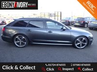 USED 2014 14 AUDI A6 2.0 AVANT TDI ULTRA BLACK EDITION 5d 188 BHP FANTASTIC EXAMPLE+MASSIVE FACTORY SPECIFICATION+JUST HAD MAJOR SERVICE