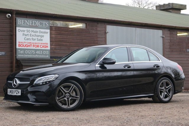 2018 68 Mercedes-Benz C Class 1.5 C 200 AMG LINE 4d 181 BHP