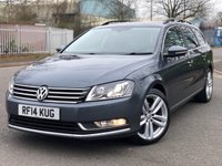 USED 2014 14 VOLKSWAGEN PASSAT 1.6 EXECUTIVE STYLE TDI BMT 5d 104 BHP 