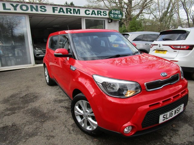 2016 16 Kia Soul 1.6 CRDI CONNECT 5d 134 BHP