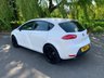 USED 2011 11 SEAT LEON 2.0 FR CR TDI 5d 168 BHP 18" Ibera Alloys, Bluetooth, Candy White