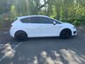 USED 2011 11 SEAT LEON 2.0 FR CR TDI 5d 168 BHP 18" Ibera Alloys, Bluetooth, Candy White