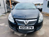 USED 2008 58 VAUXHALL CORSA 1.2 SXI A/C 16V 5d 80 BHP LONG MOT-CLN CAR-DRIVES V WELL