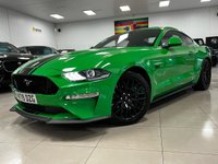 USED 2019 19 FORD MUSTANG 5.0 GT 2d 444 BHP CUSTOM PACK 2 + RECARO SEATS + FSH + INCREIBLE MUSTANG FASTBACK!