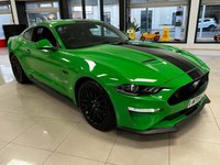 USED 2019 19 FORD MUSTANG 5.0 GT 2d 444 BHP CUSTOM PACK 2 + RECARO SEATS + FSH + INCREIBLE MUSTANG FASTBACK!