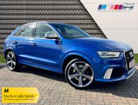 USED 2014 14 AUDI Q3 2.5 RSQ3 TFSI QUATTRO 5d 306 BHP CARBON INLAYS, LED INTERIOR LIGHTS