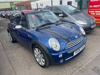 USED 2008 08 MINI CONVERTIBLE 1.6 COOPER 2d 114 BHP Long mot