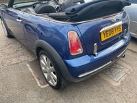 USED 2008 08 MINI CONVERTIBLE 1.6 COOPER 2d 114 BHP Long mot