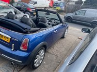 USED 2008 08 MINI CONVERTIBLE 1.6 COOPER 2d 114 BHP Long mot