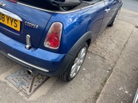 USED 2008 08 MINI CONVERTIBLE 1.6 COOPER 2d 114 BHP Long mot