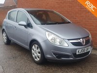 USED 2008 08 VAUXHALL CORSA 1.2 CLUB A/C 16V 5d 80 BHP VERY LOW MILES - FULL MOT - RAC WARRANTY - MORE IN STOCK