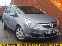 USED 2008 08 VAUXHALL CORSA 1.2 CLUB A/C 16V 5d 80 BHP VERY LOW MILES - FULL MOT - RAC WARRANTY - MORE IN STOCK
