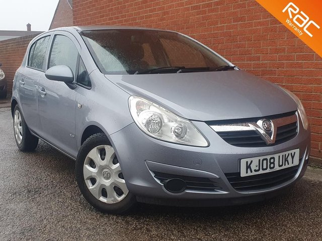 2008 08 Vauxhall Corsa 1.2 CLUB A/C 16V 5d 80 BHP