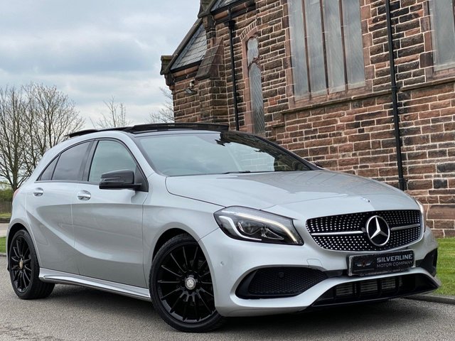 2017 17 Mercedes-Benz A-Class 2.1 A 200 D AMG LINE PREMIUM PLUS 5d 134 BHP