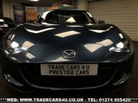 USED 2018 68 MAZDA MX-5 2.0 RF SPORT BLACK 2d 158 BHP UK DELIVERY FLAT FEE &pound;100*VIDEO AVAILABLE*FINANCE ARRANGED*PART EX*HPI CLEAR