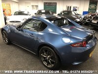 USED 2018 68 MAZDA MX-5 2.0 RF SPORT BLACK 2d 158 BHP UK DELIVERY FLAT FEE &pound;100*VIDEO AVAILABLE*FINANCE ARRANGED*PART EX*HPI CLEAR