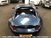 USED 2018 68 MAZDA MX-5 2.0 RF SPORT BLACK 2d 158 BHP UK DELIVERY FLAT FEE &pound;100*VIDEO AVAILABLE*FINANCE ARRANGED*PART EX*HPI CLEAR