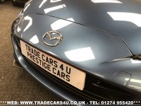 USED 2018 68 MAZDA MX-5 2.0 RF SPORT BLACK 2d 158 BHP UK DELIVERY FLAT FEE &pound;100*VIDEO AVAILABLE*FINANCE ARRANGED*PART EX*HPI CLEAR