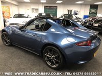 USED 2018 68 MAZDA MX-5 2.0 RF SPORT BLACK 2d 158 BHP UK DELIVERY FLAT FEE &pound;100*VIDEO AVAILABLE*FINANCE ARRANGED*PART EX*HPI CLEAR