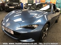 USED 2018 68 MAZDA MX-5 2.0 RF SPORT BLACK 2d 158 BHP UK DELIVERY FLAT FEE &pound;100*VIDEO AVAILABLE*FINANCE ARRANGED*PART EX*HPI CLEAR