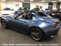 USED 2018 68 MAZDA MX-5 2.0 RF SPORT BLACK 2d 158 BHP UK DELIVERY FLAT FEE &pound;100*VIDEO AVAILABLE*FINANCE ARRANGED*PART EX*HPI CLEAR