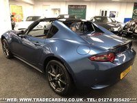 USED 2018 68 MAZDA MX-5 2.0 RF SPORT BLACK 2d 158 BHP UK DELIVERY FLAT FEE &pound;100*VIDEO AVAILABLE*FINANCE ARRANGED*PART EX*HPI CLEAR