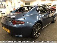 USED 2018 68 MAZDA MX-5 2.0 RF SPORT BLACK 2d 158 BHP UK DELIVERY FLAT FEE &pound;100*VIDEO AVAILABLE*FINANCE ARRANGED*PART EX*HPI CLEAR