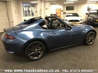 USED 2018 68 MAZDA MX-5 2.0 RF SPORT BLACK 2d 158 BHP UK DELIVERY FLAT FEE &pound;100*VIDEO AVAILABLE*FINANCE ARRANGED*PART EX*HPI CLEAR