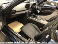 USED 2018 68 MAZDA MX-5 2.0 RF SPORT BLACK 2d 158 BHP UK DELIVERY FLAT FEE &pound;100*VIDEO AVAILABLE*FINANCE ARRANGED*PART EX*HPI CLEAR