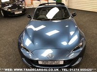 USED 2018 68 MAZDA MX-5 2.0 RF SPORT BLACK 2d 158 BHP UK DELIVERY FLAT FEE &pound;100*VIDEO AVAILABLE*FINANCE ARRANGED*PART EX*HPI CLEAR