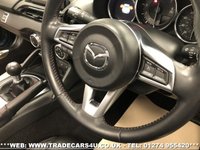 USED 2018 68 MAZDA MX-5 2.0 RF SPORT BLACK 2d 158 BHP UK DELIVERY FLAT FEE &pound;100*VIDEO AVAILABLE*FINANCE ARRANGED*PART EX*HPI CLEAR