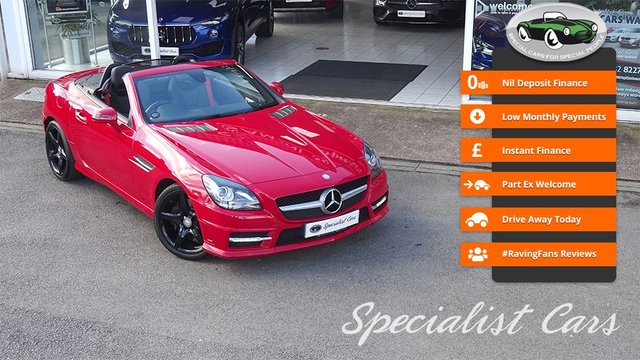 2015 15 Mercedes-Benz Slk 2.1 SLK250 CDI BLUEEFFICIENCY AMG SPORT 2d 204 BHP