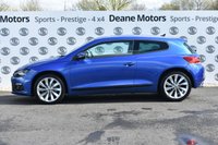 USED 2012 62 VOLKSWAGEN SCIROCCO 2.0 GT DSG 3d 211 BHP ONLY 20K TWO -TONE VIENNA LEATHER INTERIOR