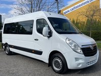USED 2014 63 VAUXHALL MOVANO F3900 L3H2 MINIBUS CDTI 125 BHP [ 17 SEATER FACTORY BUILT ]  Stunning Example