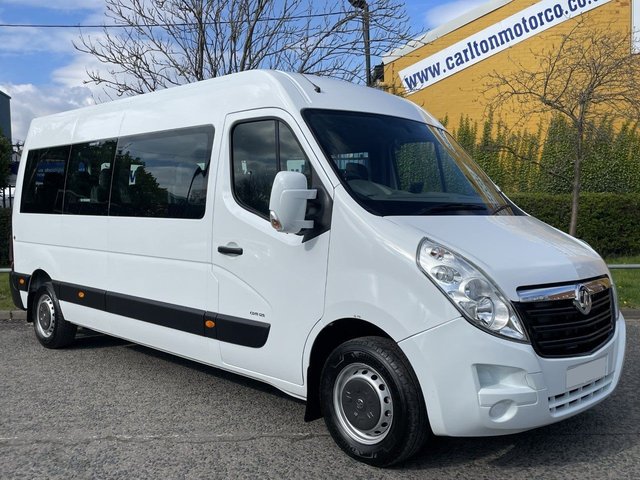 2014 63 Vauxhall Movano F3900 L3H2 MINIBUS CDTI 125 BHP [ 17 SEATER FACTORY BUILT ] 