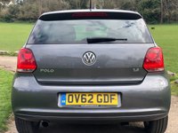 USED 2012 62 VOLKSWAGEN POLO 1.4 MATCH DSG 5d 83 BHP PREVIOUS LADY OWNER